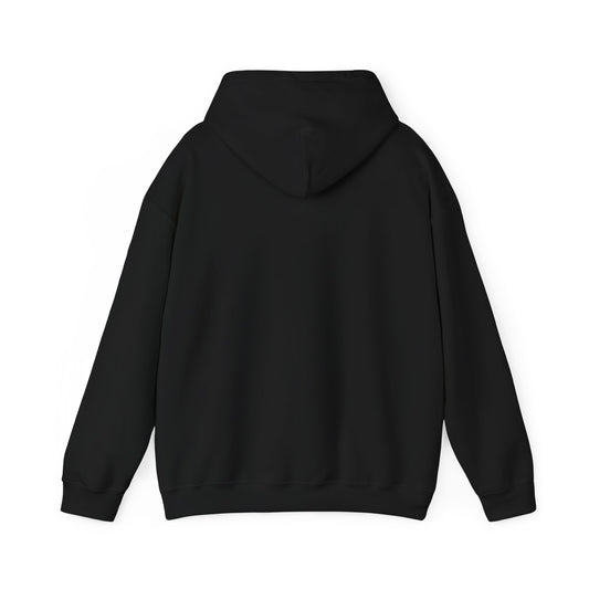 Unisex Black White Drip Logo Hoodie