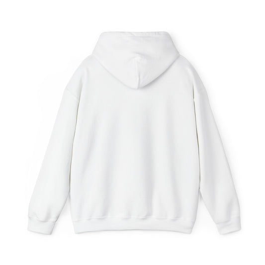 Unisex White Logo Hoodie