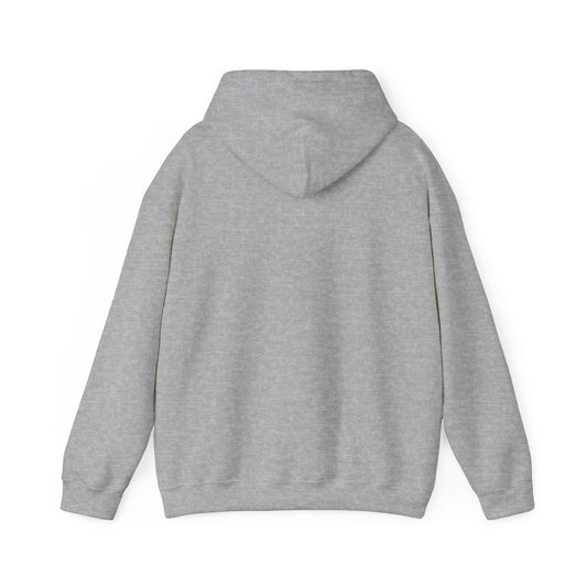 Unisex Grey Teal Circle Logo Hoodie