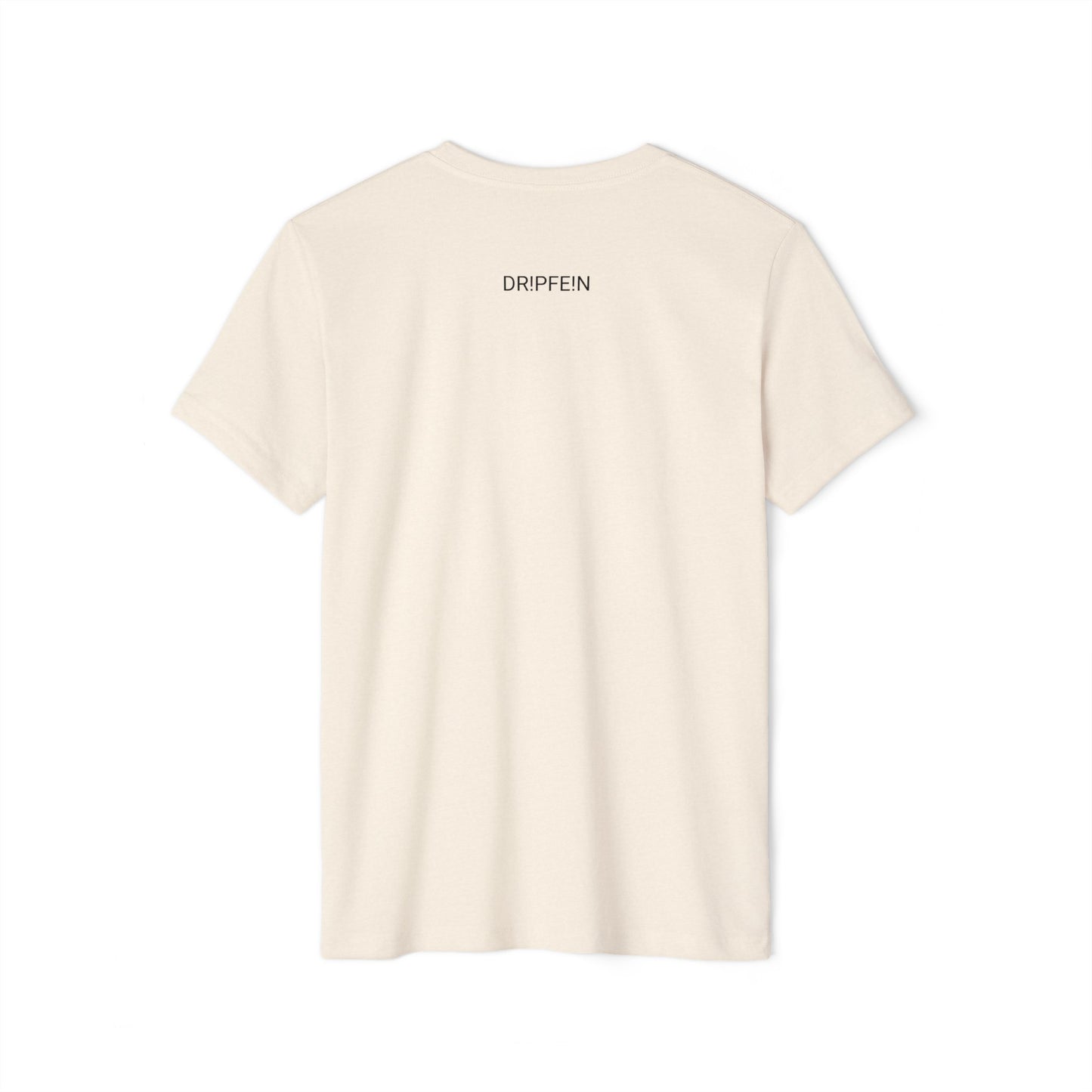 Unisex Recycled Organic FE!N Off-White Stacked Logo T-Shirt