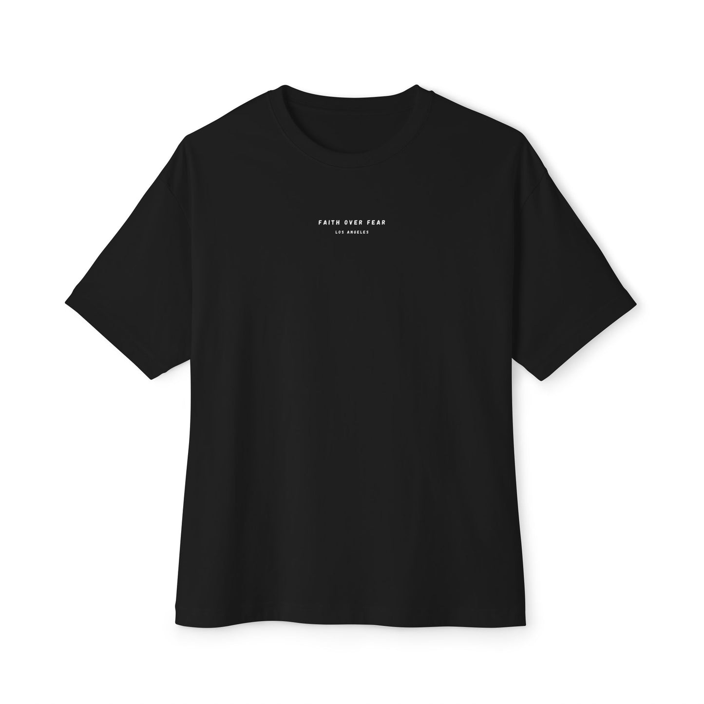 Unisex Oversized Boxy Tee Black