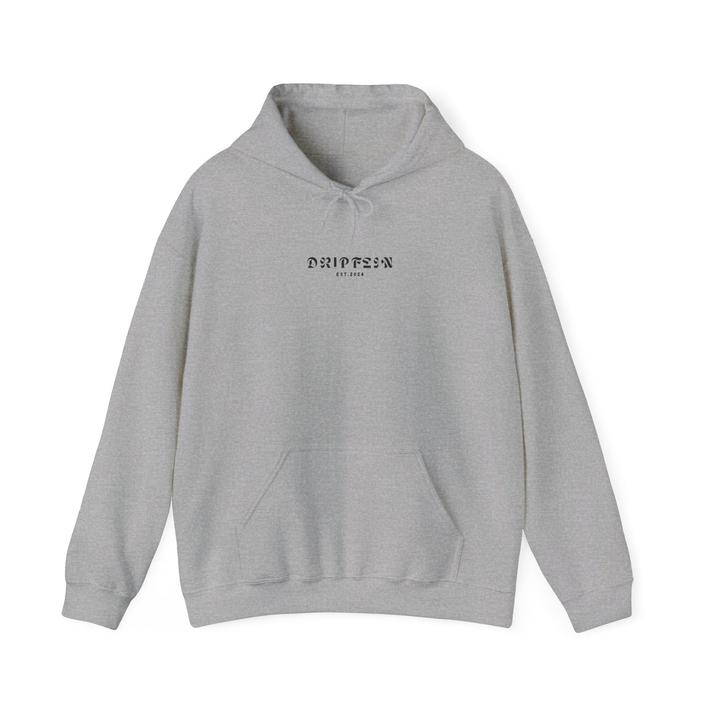 Unisex Grey Logo Hoodie