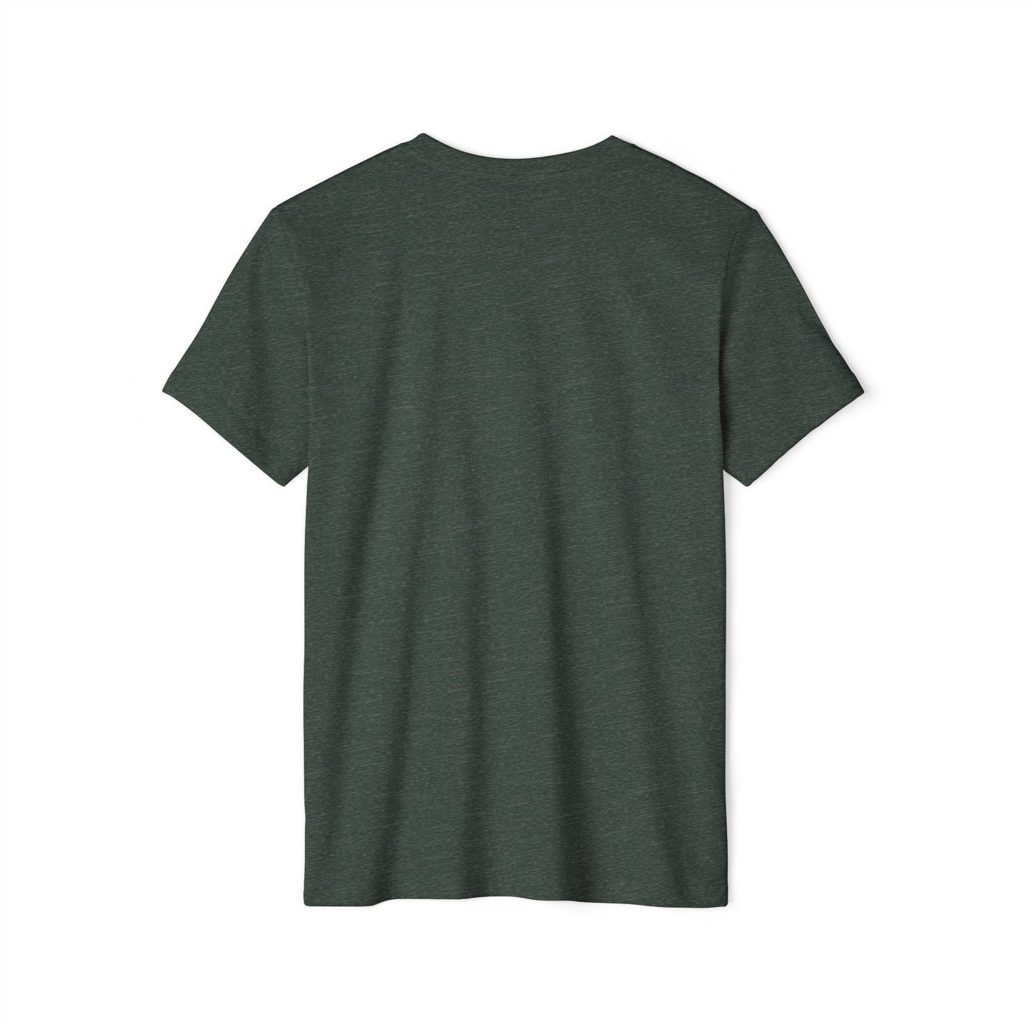 Unisex Recycled Organic FE!N Olive Green And Tan Logo T-Shirt