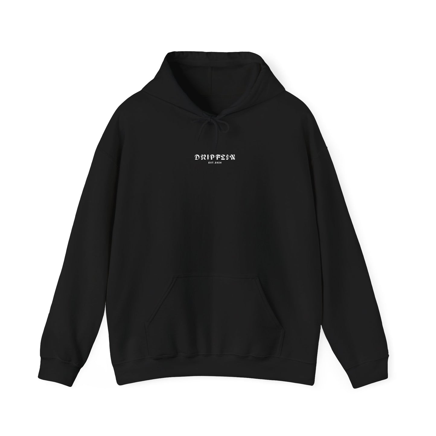 Unisex Black Logo Hoodie