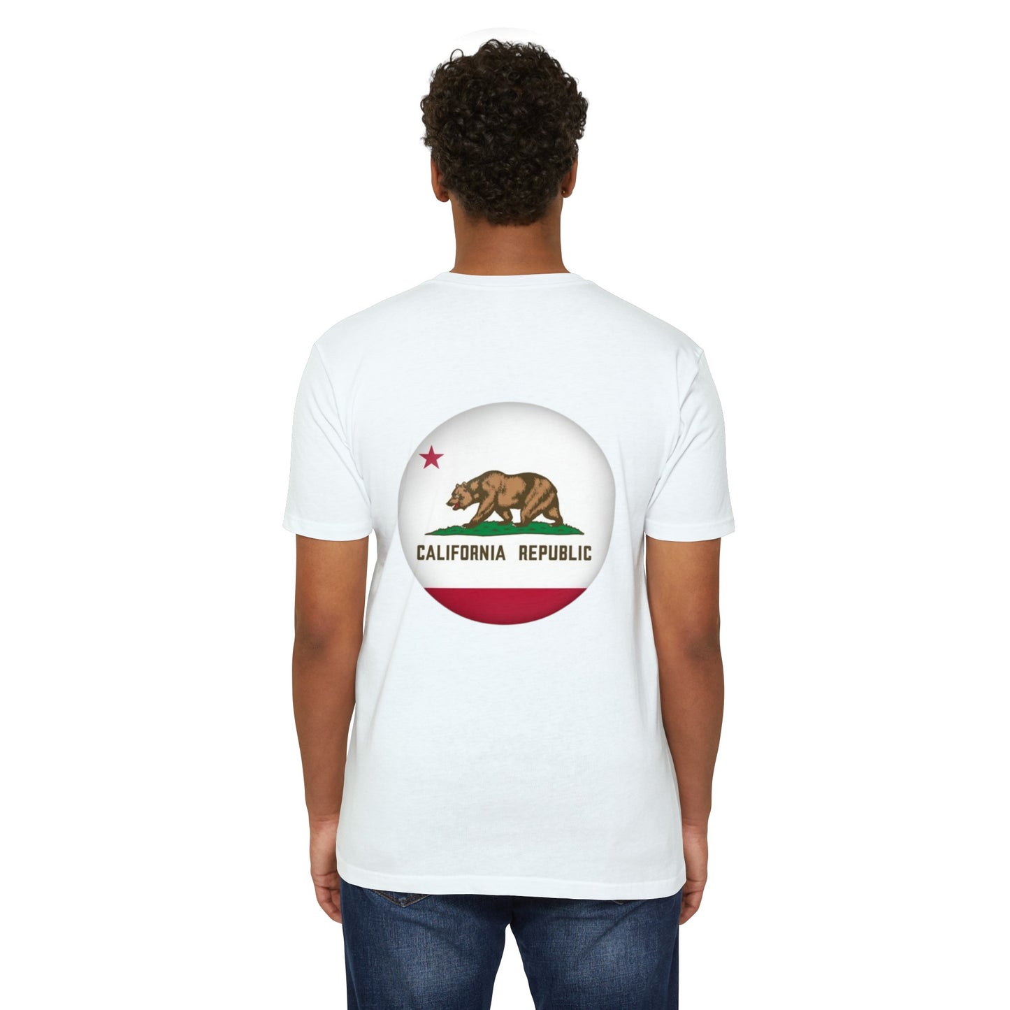 Unisex White Cali Fein Logo T-shirt